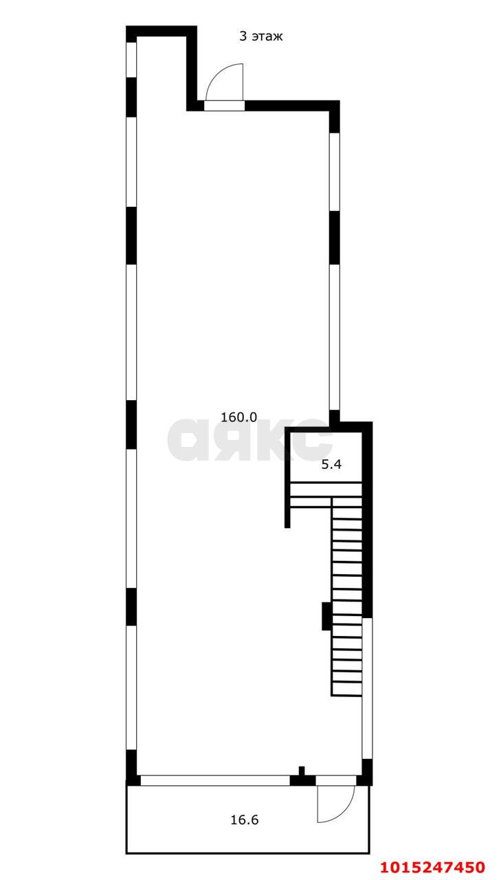 Фото №8: Торговое помещение 516&nbsp;м², 1/3&nbsp;эт. - Краснодар, Кожзавод, мкр. Западный внутригородской округ, ул. Скорняжная, 75