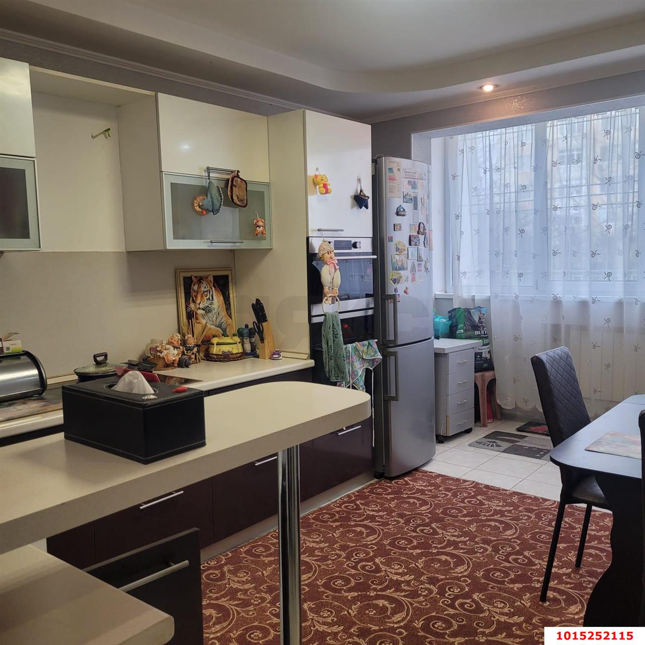 Фото №1: 3-комнатная квартира 78&nbsp;м², 1/12&nbsp;эт. - Краснодар, Западный внутригородской округ, мкр. Юбилейный, б-р Платановый, 12