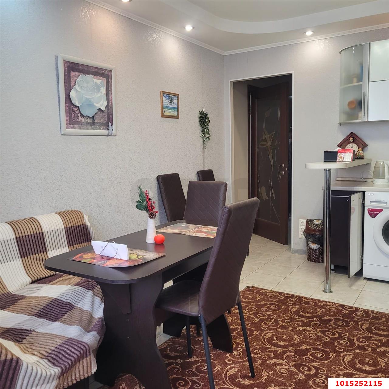 Фото №4: 3-комнатная квартира 78&nbsp;м², 1/12&nbsp;эт. - Краснодар, Западный внутригородской округ, мкр. Юбилейный, б-р Платановый, 12