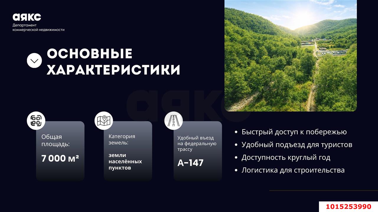Фото №2: Коммерческая земля 70&nbsp;сот. - Ольгинка, мкр. Урочище Монах, 166