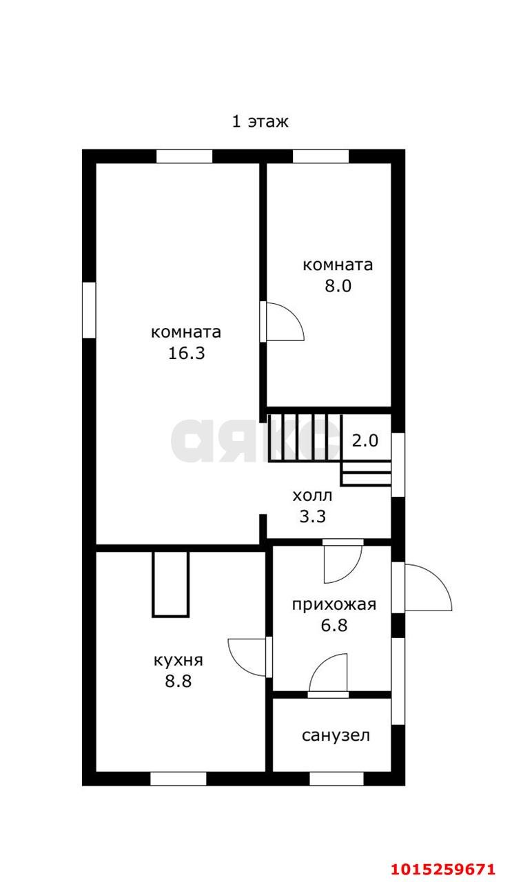 Фото №12: Дом 70&nbsp;м² + 4.67&nbsp;сот., 2&nbsp;эт. - Индустриальный, мкр. Прикубанский внутригородской округ, ул. Солнечная, 20