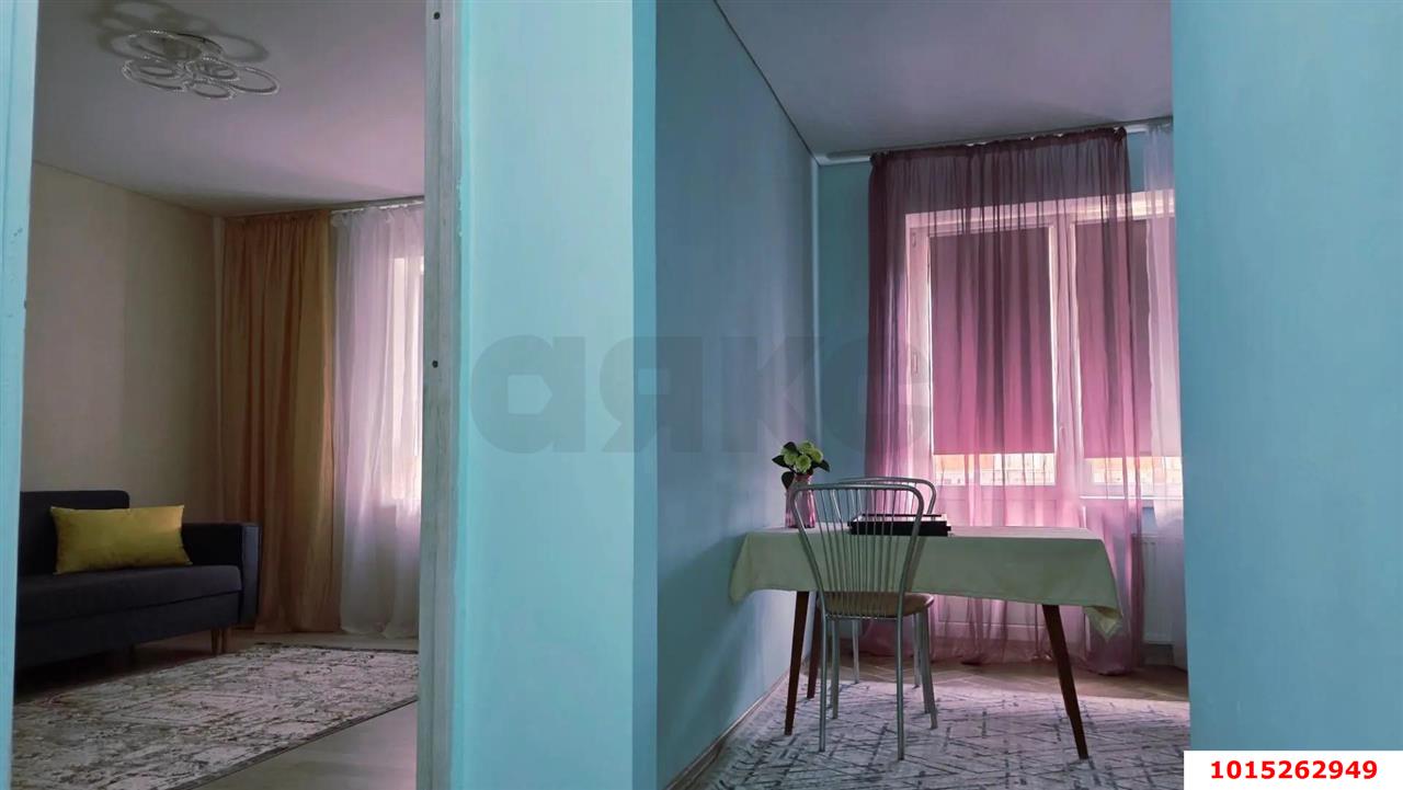 Фото №3: 1-комнатная квартира 34&nbsp;м², 1/3&nbsp;эт. - Новая Адыгея, мкр. жилой комплекс Золотая линия, ул. Бжегокайская, 29/4Д