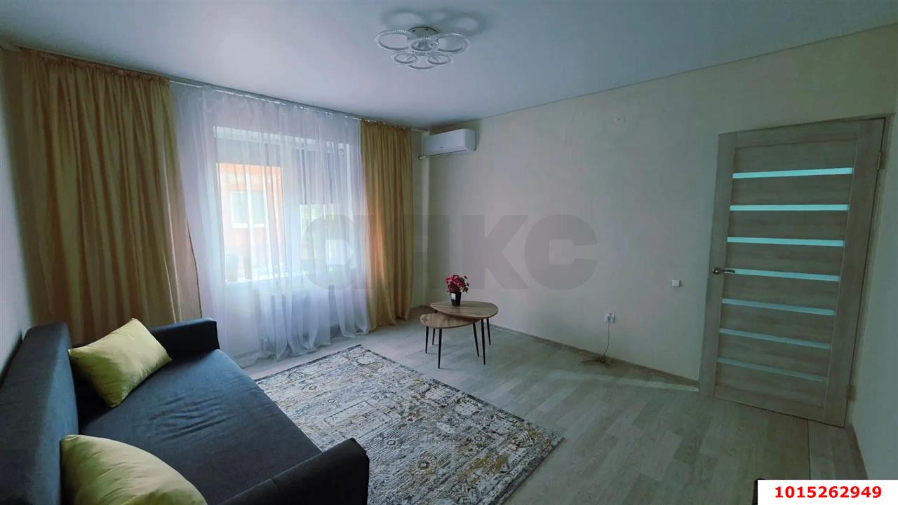 Фото №4: 1-комнатная квартира 34&nbsp;м², 1/3&nbsp;эт. - Новая Адыгея, мкр. жилой комплекс Золотая линия, ул. Бжегокайская, 29/4Д