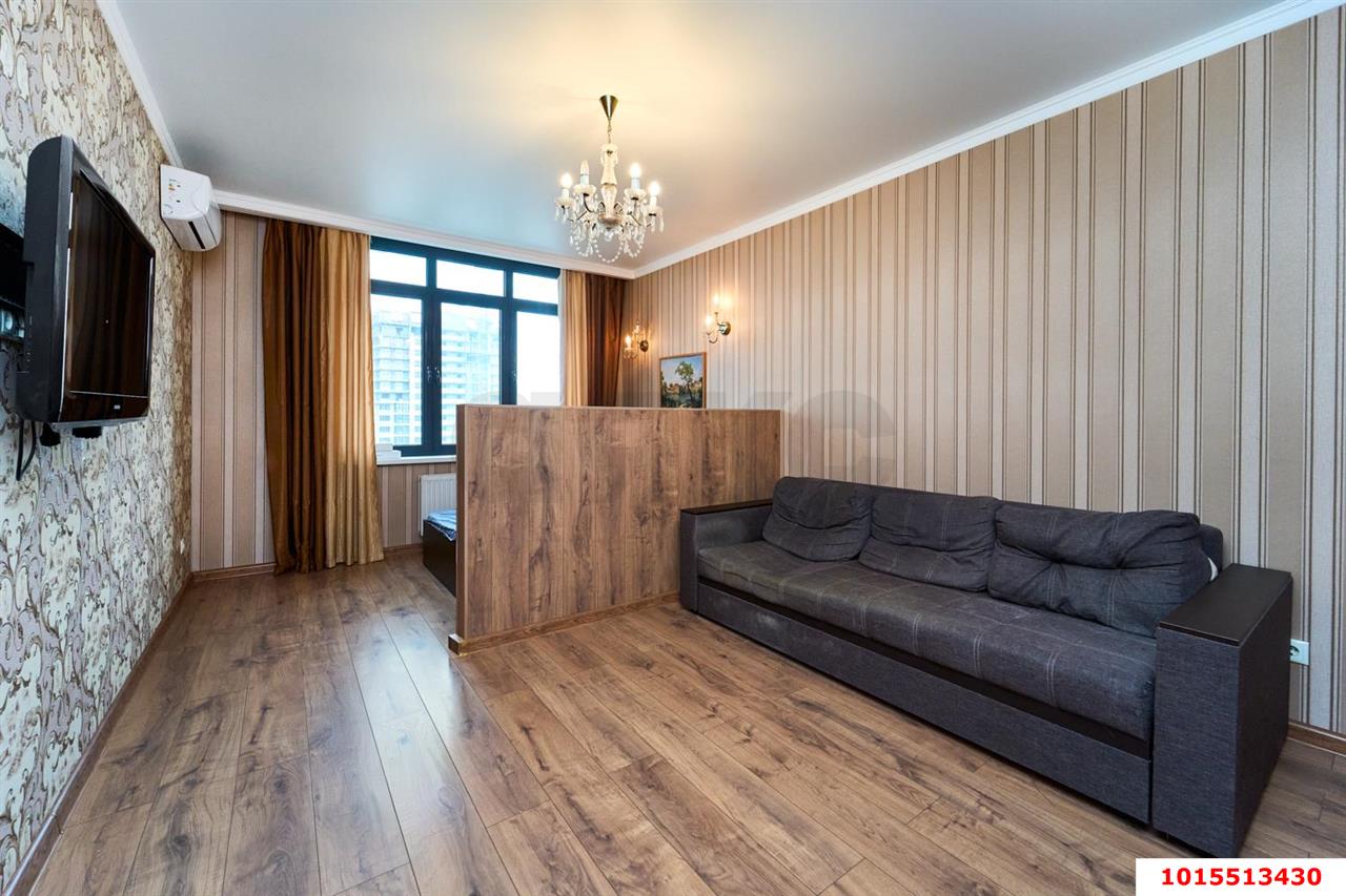 Фото №8: 1-комнатная квартира 50&nbsp;м², 16/24&nbsp;эт. - Краснодар, Западный внутригородской округ, Фестивальный, мкр. ЖК Тургенев, ул. Дальняя, 8к1