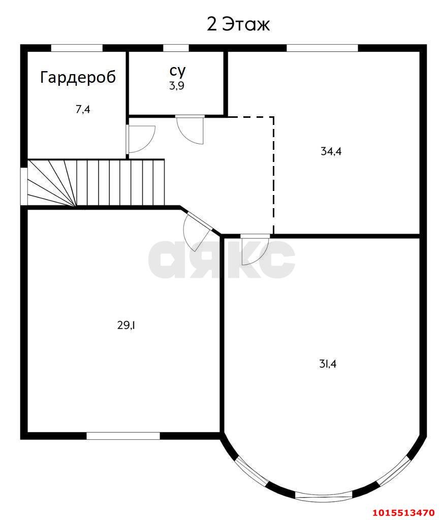 Фото №19: Дом 221&nbsp;м² + 6.1&nbsp;сот., 2&nbsp;эт. - Краснодар, Прикубанский внутригородской округ, мкр. Музыкальный, ул. Шолохова, 25