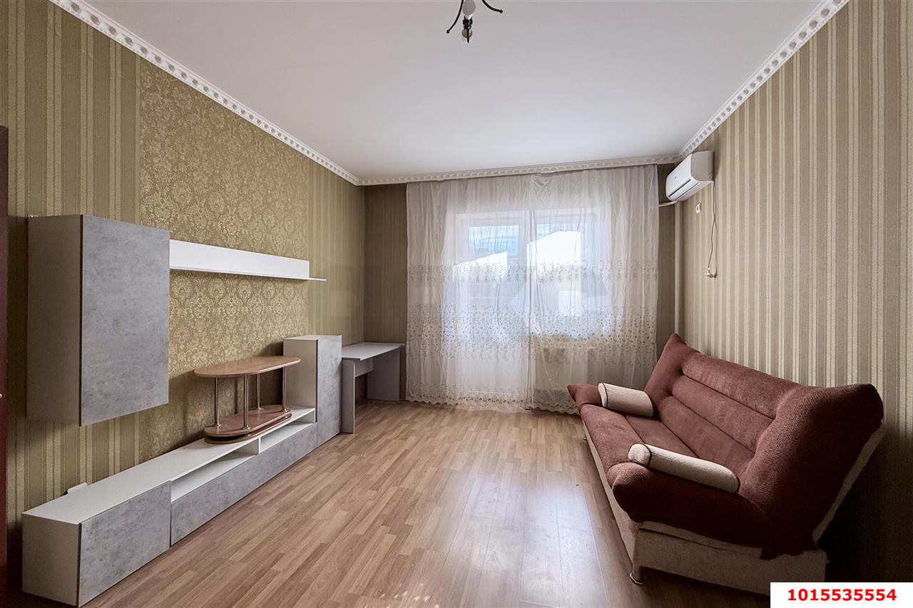 Фото №4: 1-комнатная квартира 60&nbsp;м², 7/16&nbsp;эт. - Краснодар, Западный внутригородской округ, мкр. Фестивальный, ул. Монтажников, 12/1