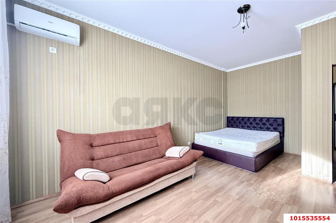 Фото №3: 1-комнатная квартира 60&nbsp;м², 7/16&nbsp;эт. - Краснодар, Западный внутригородской округ, мкр. Фестивальный, ул. Монтажников, 12/1