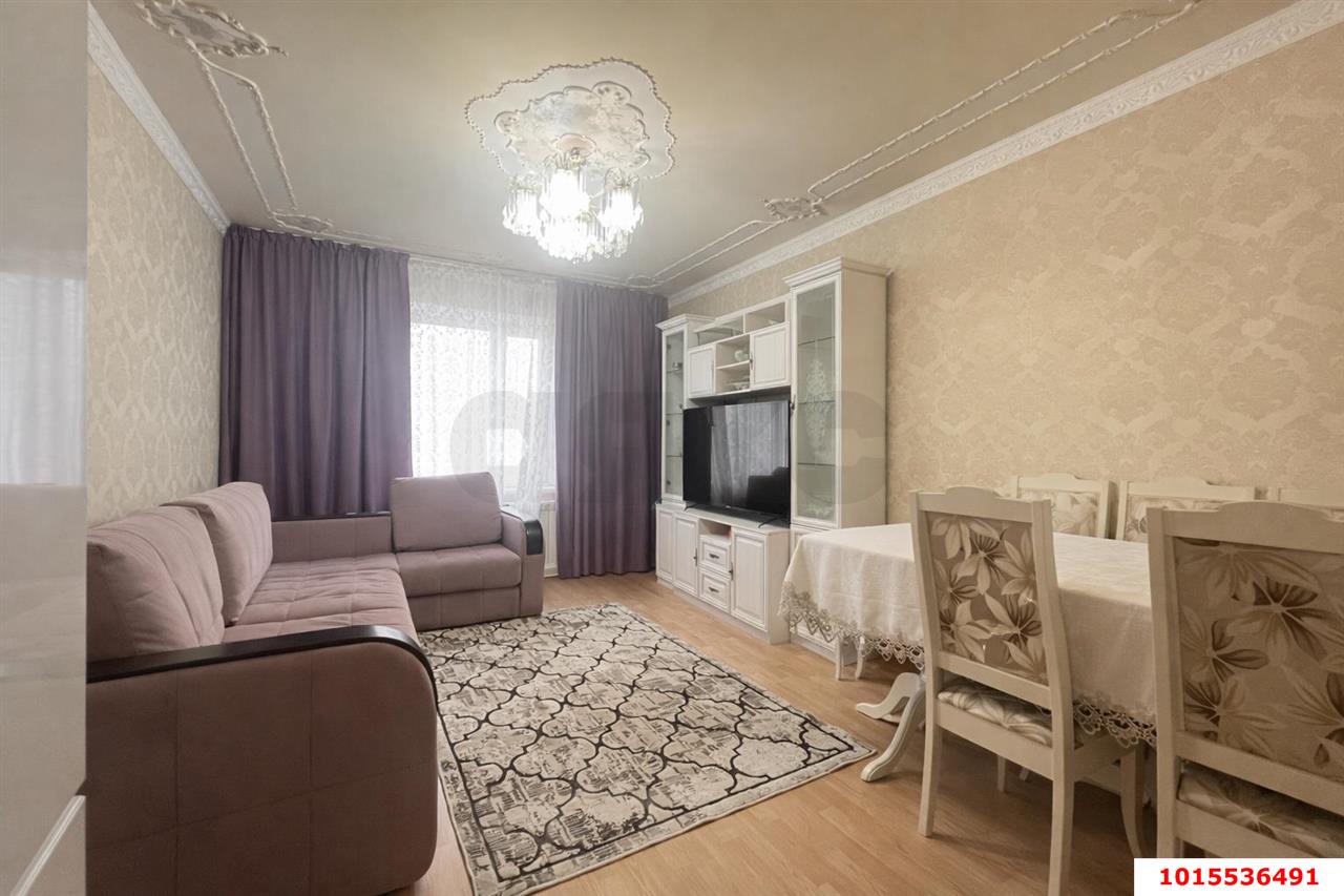 Фото №2: 3-комнатная квартира 82&nbsp;м², 3/10&nbsp;эт. - Краснодар, Прикубанский внутригородской округ, мкр. Восточно-Кругликовский, ул. Героев-Разведчиков, 34