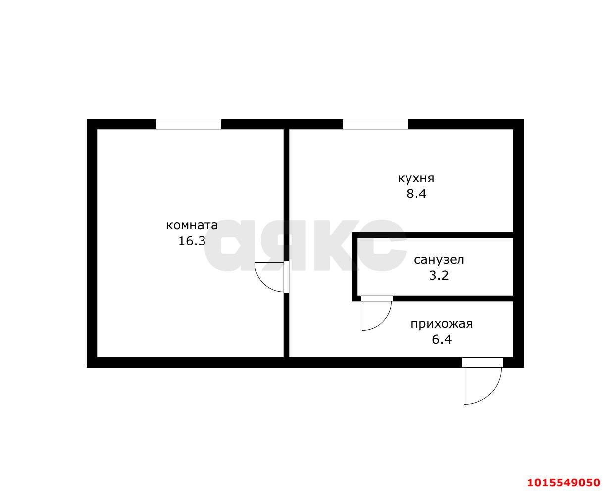 Фото №10: 1-комнатная квартира 34&nbsp;м², 2/2&nbsp;эт. - Краснодар, Прикубанский внутригородской округ, мкр. Славянский, ул. имени Толбухина, 92
