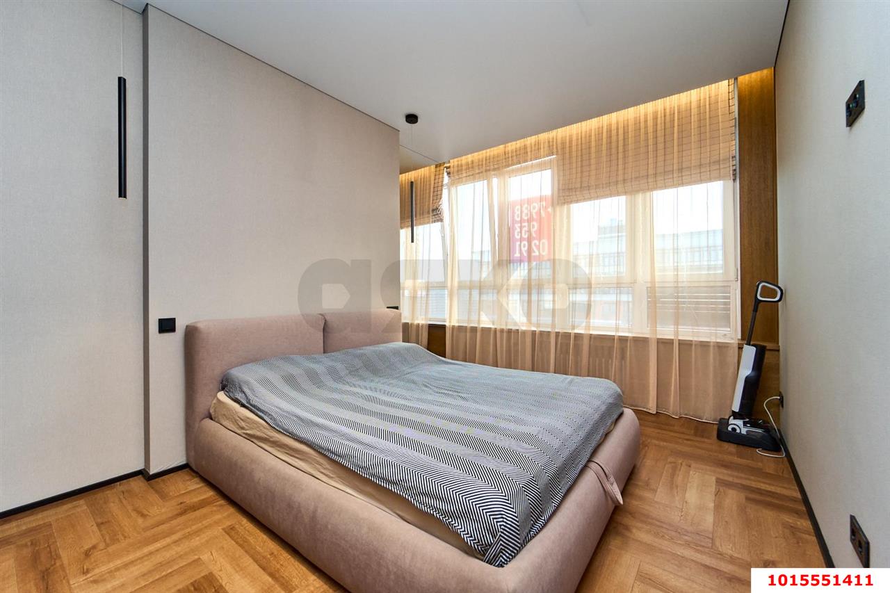 Фото №6: 2-комнатная квартира 56&nbsp;м², 15/16&nbsp;эт. - Краснодар, Прикубанский внутригородской округ, мкр. жилой комплекс Самолёт-5, ул. Ивана Беличенко, 103