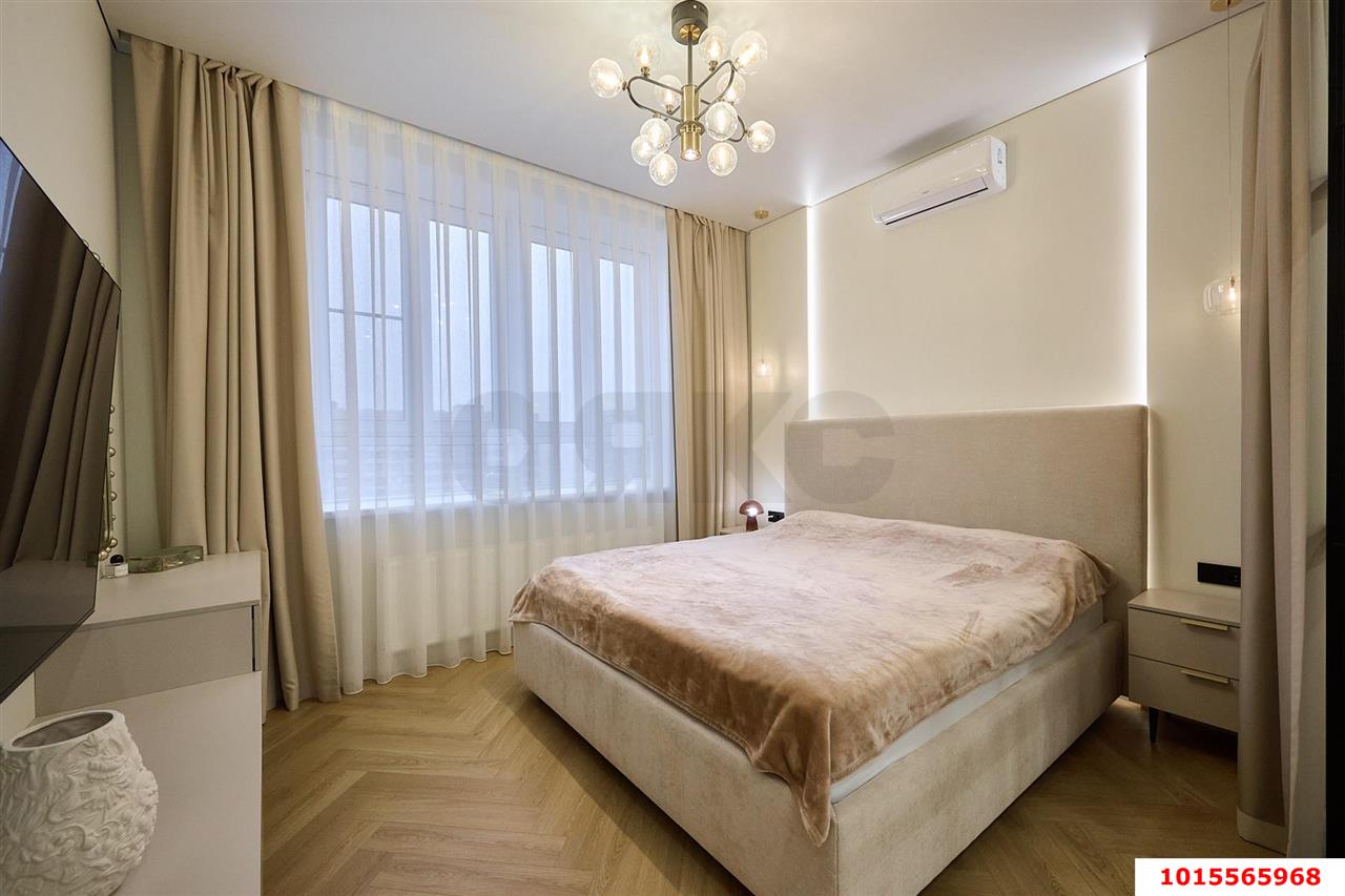 Фото №10: 2-комнатная квартира 55&nbsp;м², 19/23&nbsp;эт. - Краснодар, Западный внутригородской округ, мкр. ЖК Ренессанс, ул. Строителей, 21