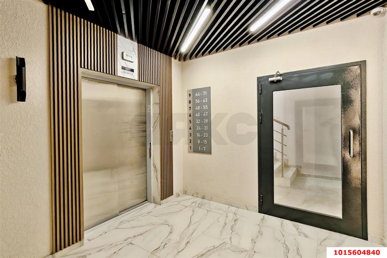 Фото №5: 1-комнатная квартира 35&nbsp;м², 9/10&nbsp;эт. - Яблоновский, мкр. жилой комплекс Портрет, ул. Луговая, 7А