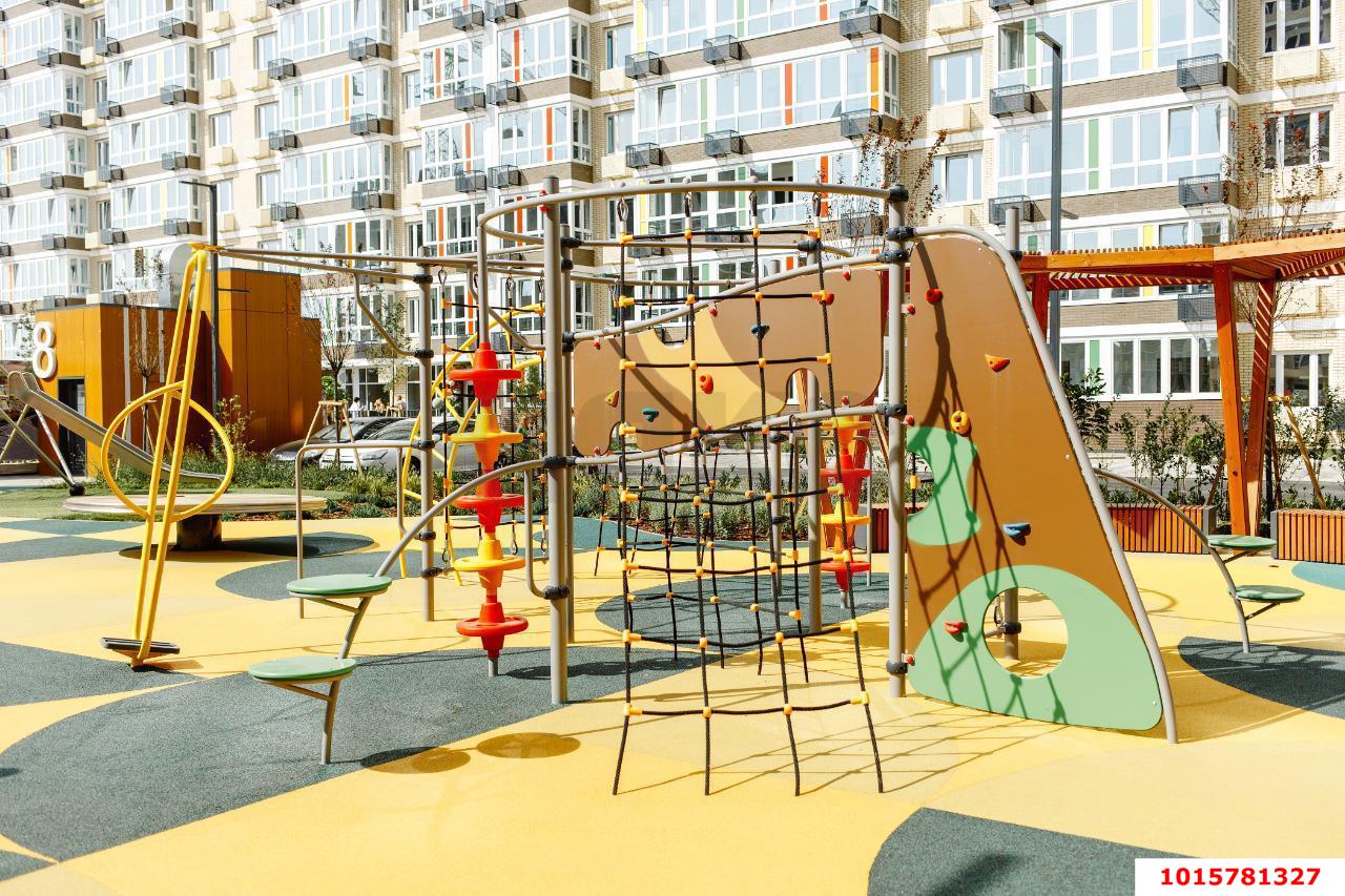 Фото №2: 2-комнатная квартира 66&nbsp;м², 7/24&nbsp;эт. - Краснодар, Прикубанский внутригородской округ, мкр. ЖК Абрикосово, ул. имени Героя Георгия Бочарникова, 4к1
