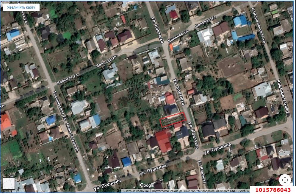 Фото №3: Земельный участок под ИЖС 7.8&nbsp;сот. - Медведовская, ул. Ковтюха, 19Б