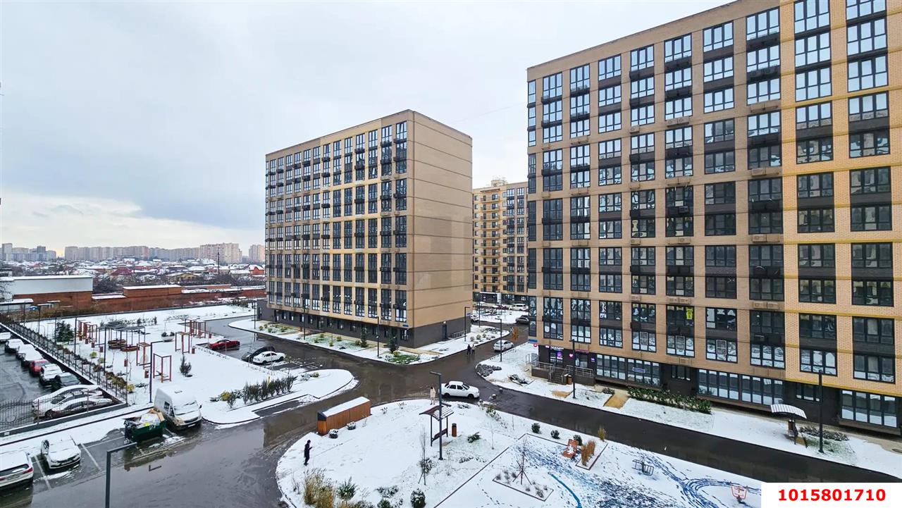 Фото №13: 1-комнатная квартира 40&nbsp;м², 5/12&nbsp;эт. - Краснодар, Прикубанский внутригородской округ, ЖК Небо, мкр. 9-й километр, ул. Ярославская, 115лит2