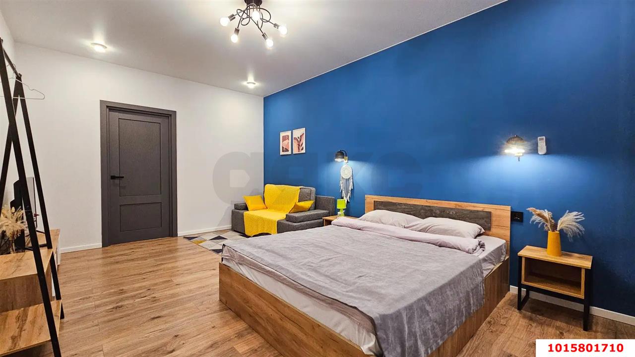 Фото №4: 1-комнатная квартира 40&nbsp;м², 5/12&nbsp;эт. - Краснодар, Прикубанский внутригородской округ, ЖК Небо, мкр. 9-й километр, ул. Ярославская, 115лит2