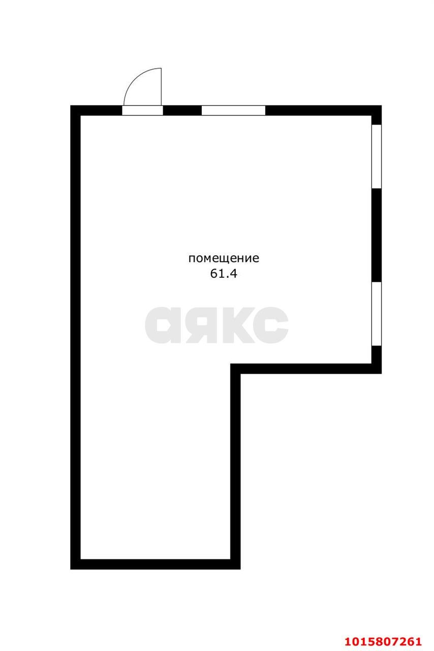 Фото №5: Офисное помещение 61&nbsp;м², -1/7&nbsp;эт. - Краснодар, Прикубанский внутригородской округ, мкр. Музыкальный, ул. имени Мусоргского М.П., 1/4