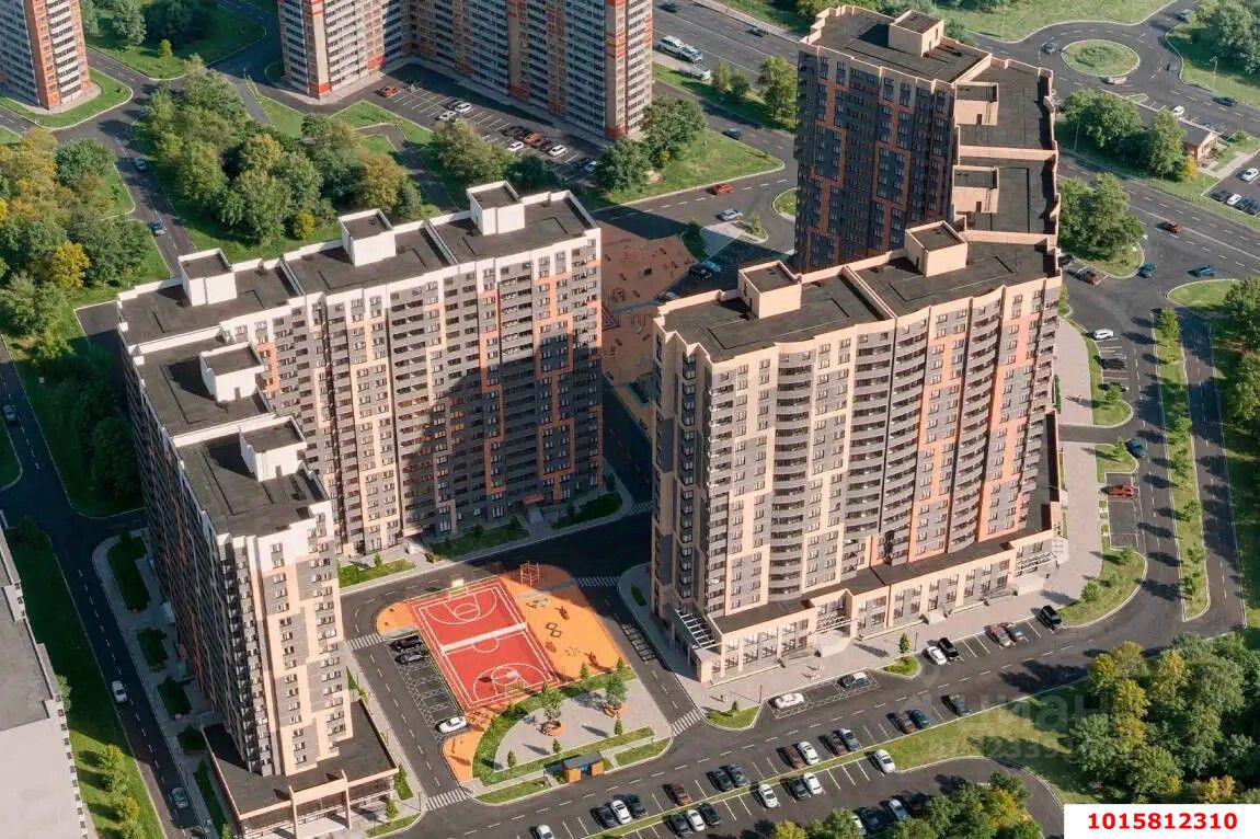 Фото №2: 2-комнатная квартира 62&nbsp;м², 13/19&nbsp;эт. - Краснодар, Прикубанский внутригородской округ, жилой комплекс Аксиома, мкр. Догма Парк, ул. Марины Цветаевой, 17к2