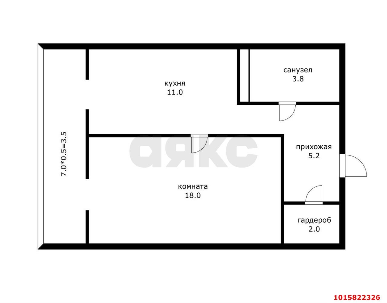 Фото №7: 1-комнатная квартира 45&nbsp;м², 16/18&nbsp;эт. - Краснодар, Карасунский внутригородской округ, Гидростроителей, мкр. жилой комплекс Премьера, ул. Автолюбителей, 1/3к2