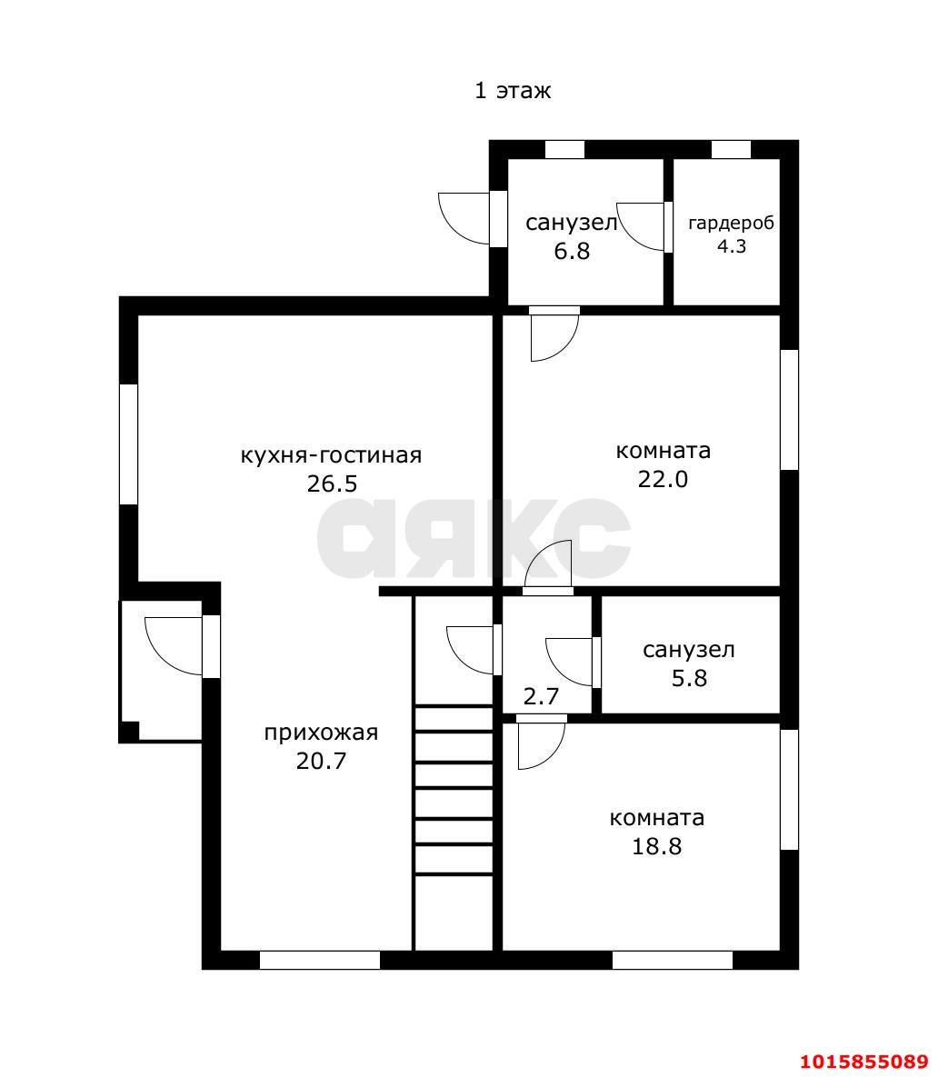 Фото №14: Дом 320&nbsp;м² + 12&nbsp;сот., 2&nbsp;эт. - Октябрьский, мкр. Прикубанский внутригородской округ, ул. Роговская, 53