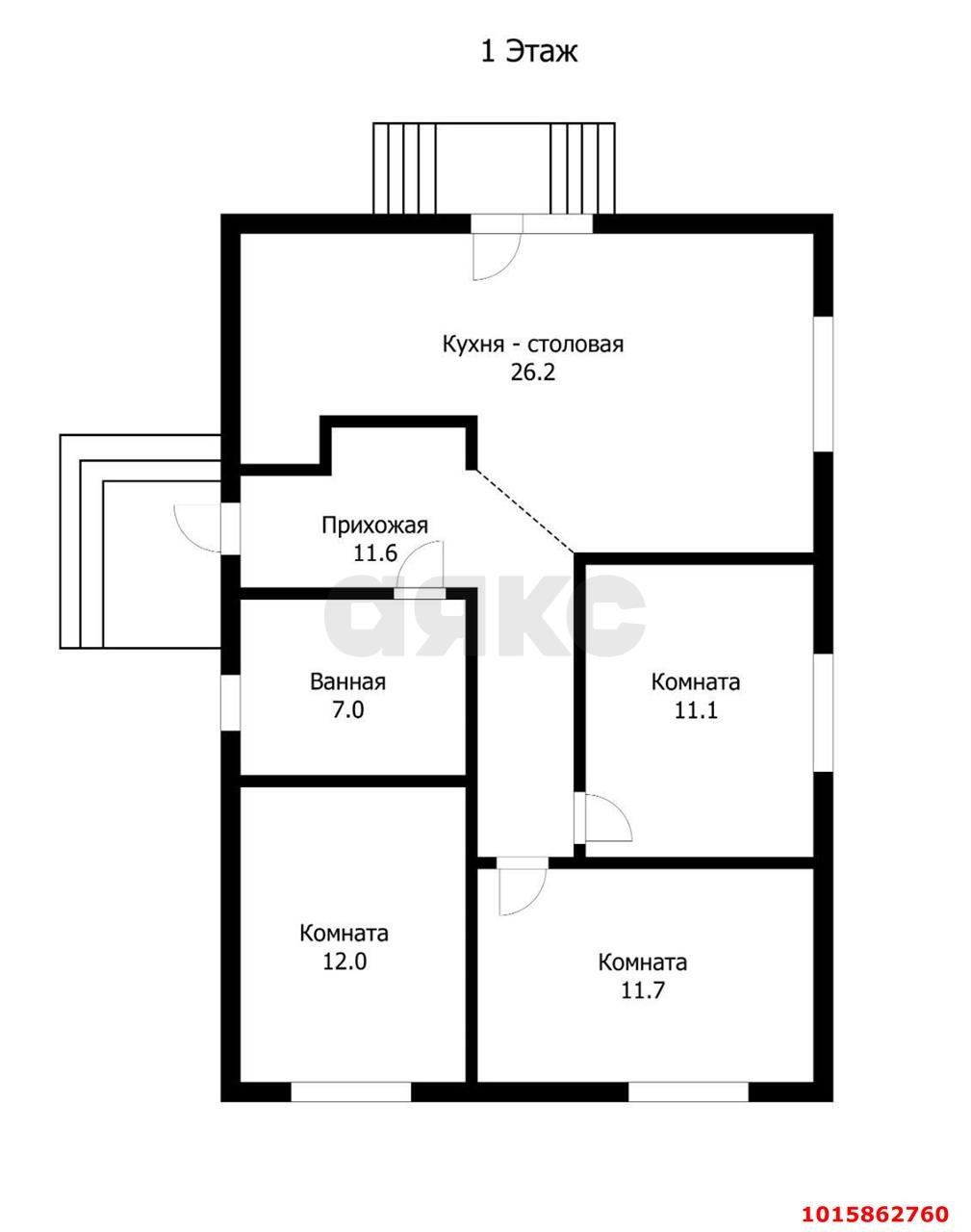 Фото №20: Дом 84&nbsp;м² + 6&nbsp;сот., 1&nbsp;эт. - Старокорсунская, Карасунский внутригородской округ, мкр. ДНТ Виктория и К, ул. Красивая, 26