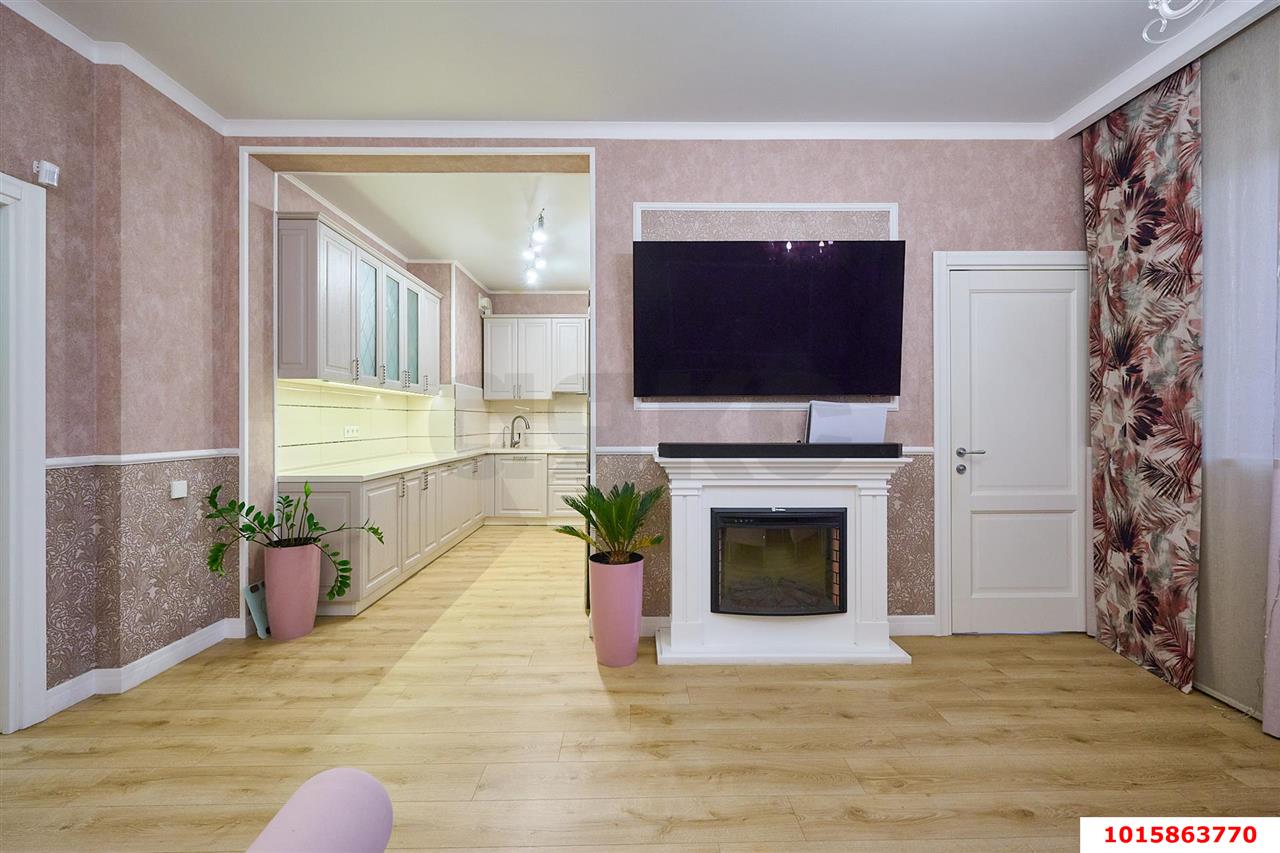 Фото №5: 2-комнатная квартира 76&nbsp;м², 19/19&nbsp;эт. - Краснодар, Западный внутригородской округ, ЖК Октябрьский, мкр. Центральный, ул. Октябрьская, 181/2