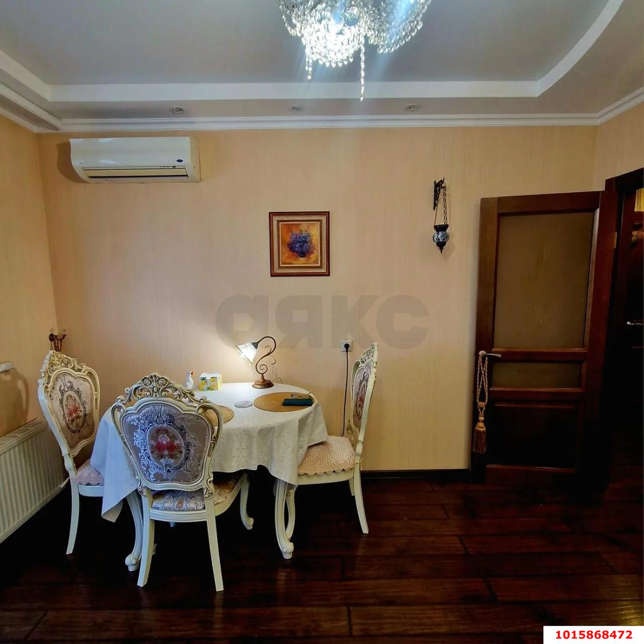 Фото №4: 1-комнатная квартира 56&nbsp;м², 15/21&nbsp;эт. - Краснодар, Прикубанский внутригородской округ, Круглик, мкр. Школьный, ул. Филатова, 19/2