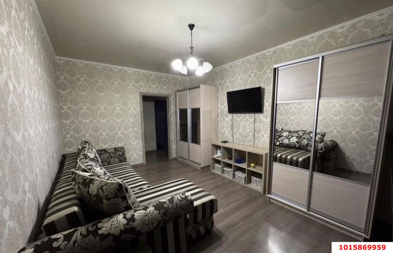 Фото №4: 1-комнатная квартира 38&nbsp;м², 4/18&nbsp;эт. - Краснодар, Карасунский внутригородской округ, Пашковский, Участок №24, мкр. жилой комплекс Гарант, к1