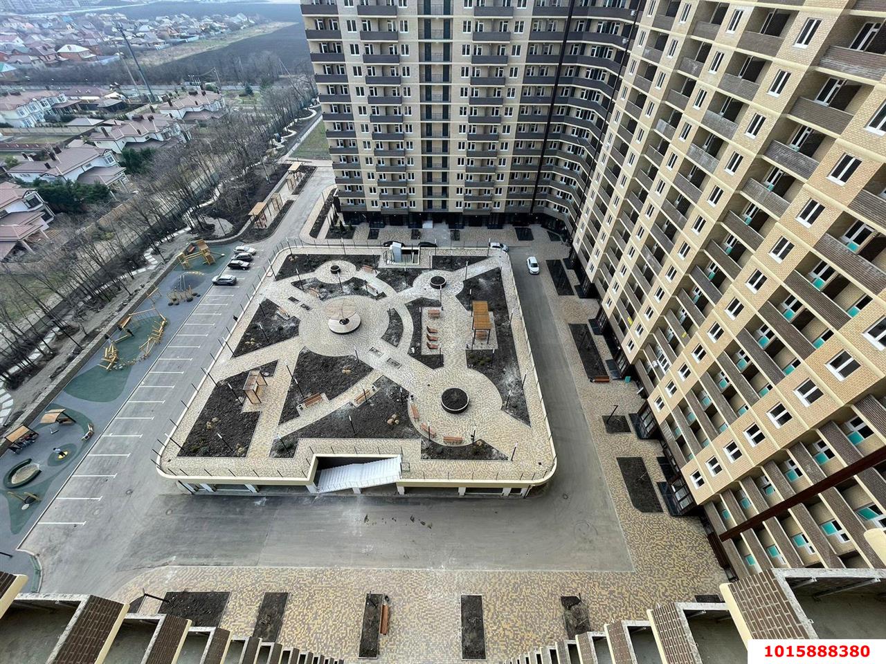 Фото №4: 1-комнатная квартира 43&nbsp;м², 10/19&nbsp;эт. - Краснодар, Прикубанский внутригородской округ, мкр. Молодёжный, ул. Дубравная, 1