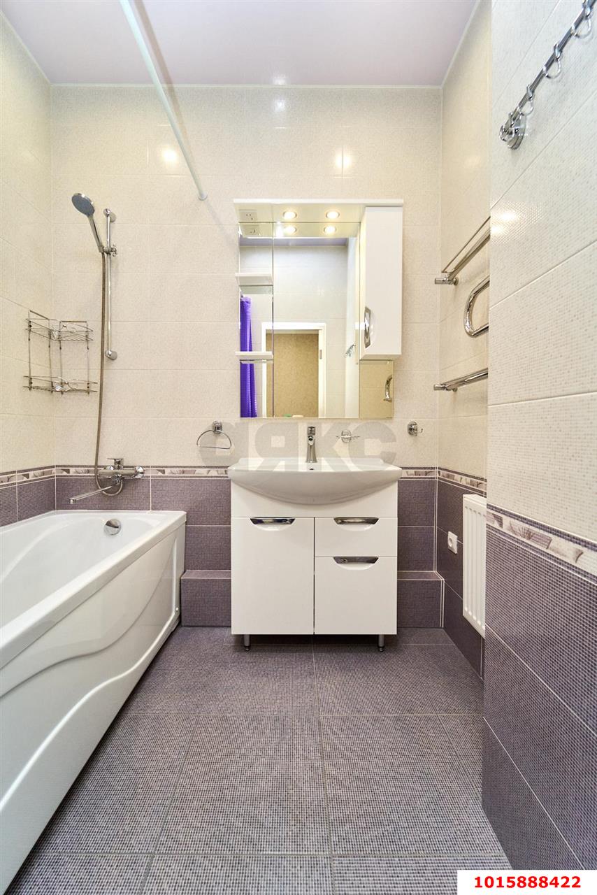 Фото №15: 2-комнатная квартира 80&nbsp;м², 4/17&nbsp;эт. - Краснодар, Прикубанский внутригородской округ, Фестивальный, мкр. Солнечный, ул. имени Симиренко, 71к1