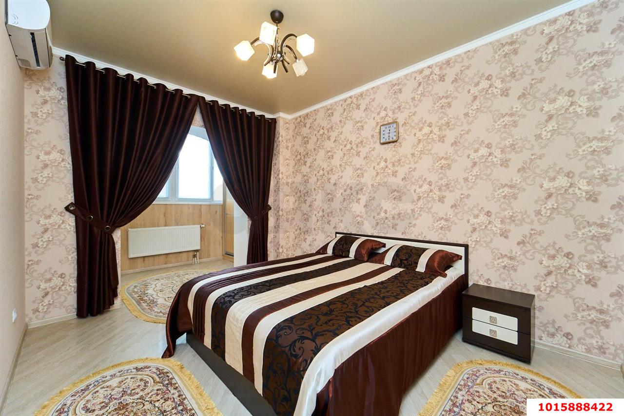 Фото №8: 2-комнатная квартира 80&nbsp;м², 4/17&nbsp;эт. - Краснодар, Прикубанский внутригородской округ, Фестивальный, мкр. Солнечный, ул. имени Симиренко, 71к1