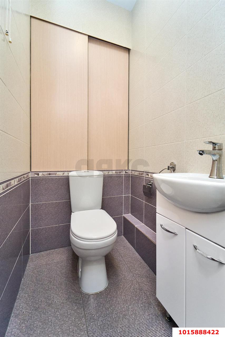 Фото №16: 2-комнатная квартира 80&nbsp;м², 4/17&nbsp;эт. - Краснодар, Прикубанский внутригородской округ, Фестивальный, мкр. Солнечный, ул. имени Симиренко, 71к1