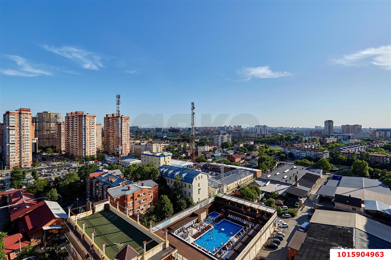 Фото №16: 2-комнатная квартира 67&nbsp;м², 15/23&nbsp;эт. - Краснодар, Западный внутригородской округ, мкр. Фестивальный, ул. Гаражная, 79/1