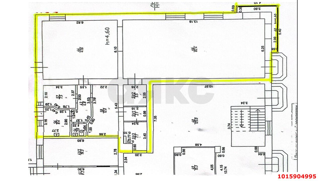 Фото №4: Торговое помещение 180&nbsp;м², 1/3&nbsp;эт. - Краснодар, Центральный внутригородской округ, мкр. Центральный, ул. Красноармейская, 68