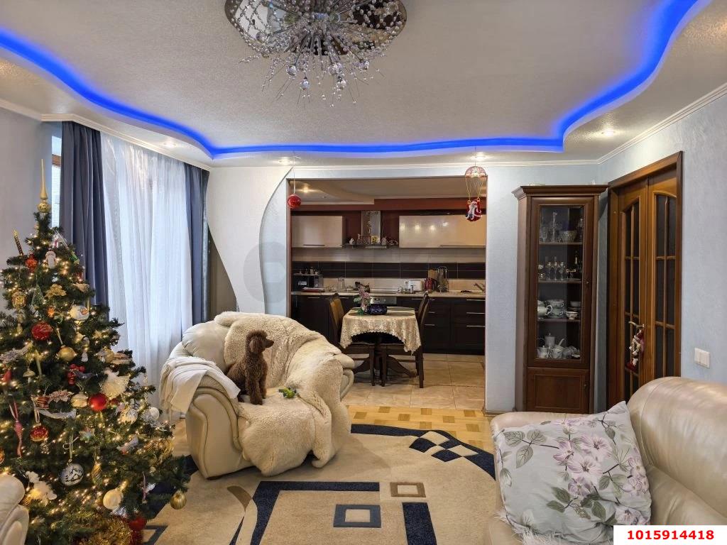 Фото №3: 3-комнатная квартира 109&nbsp;м², 6/11&nbsp;эт. - Краснодар, Прикубанский внутригородской округ, Отделение № 1 совхоза Солнечный, мкр. Фестивальный, ул. Яна Полуяна, 2