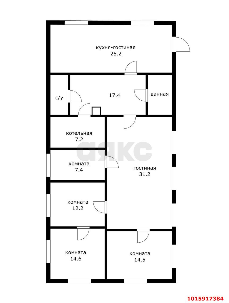 Фото №6: Дом 101&nbsp;м² + 5.8&nbsp;сот., 1&nbsp;эт. - Динская, ул. Новая, 19А