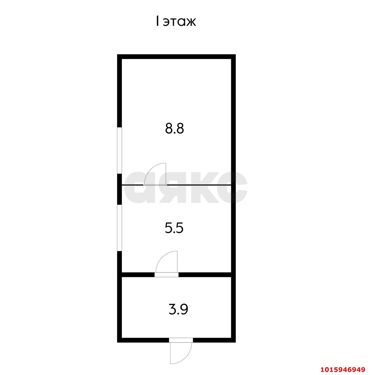 Фото №9: Дом 72&nbsp;м² + 3&nbsp;сот., 1&nbsp;эт. - Краснодар, Карасунский внутригородской округ, мкр. Хлопчато-бумажный Комбинат, ул. Глинки, 22