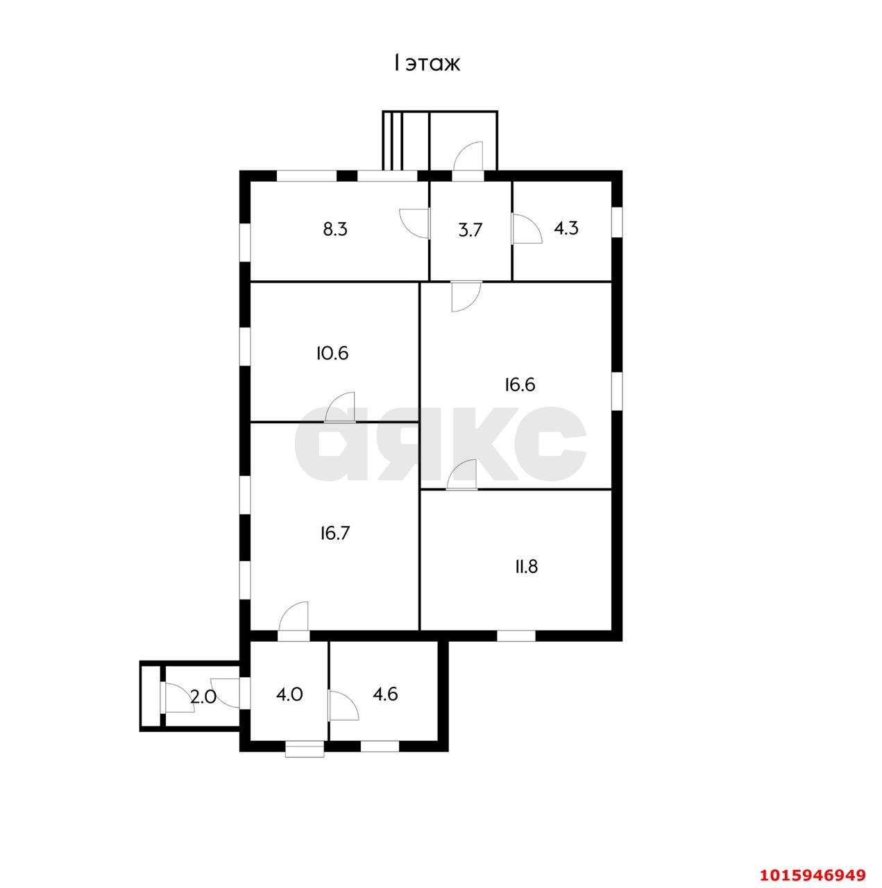 Фото №10: Дом 72&nbsp;м² + 3&nbsp;сот., 1&nbsp;эт. - Краснодар, Карасунский внутригородской округ, мкр. Хлопчато-бумажный Комбинат, ул. Глинки, 22