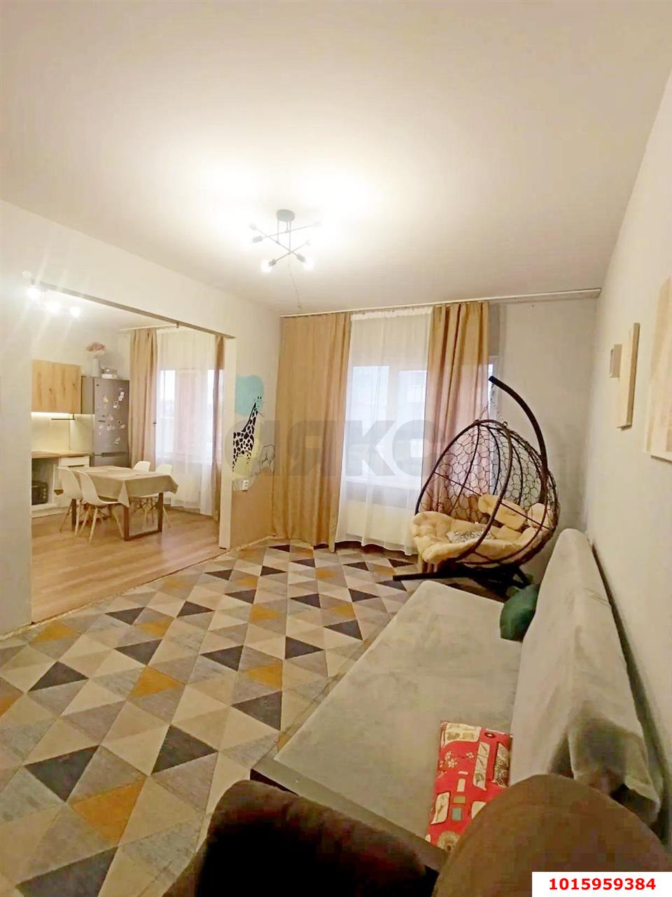 Фото №2: 3-комнатная квартира 80&nbsp;м², 1/16&nbsp;эт. - Краснодар, Карасунский внутригородской округ, Комсомольский, мкр. ЖК Пересвет-Карасунский, ул. Сормовская, 210