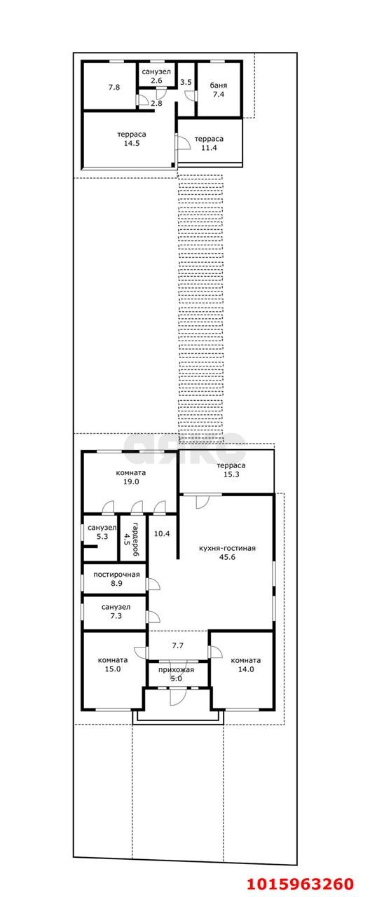 Фото №11: Дом 217&nbsp;м² + 7.38&nbsp;сот., 1&nbsp;эт. - Старобжегокай, ул. Хакурате