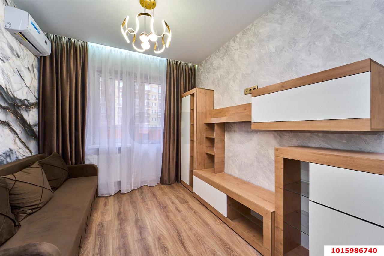 Фото №7: 1-комнатная квартира 35&nbsp;м², 16/24&nbsp;эт. - Краснодар, Прикубанский внутригородской округ, ЖК Лучший, мкр. имени Петра Метальникова, ул. Петра Метальникова, 38