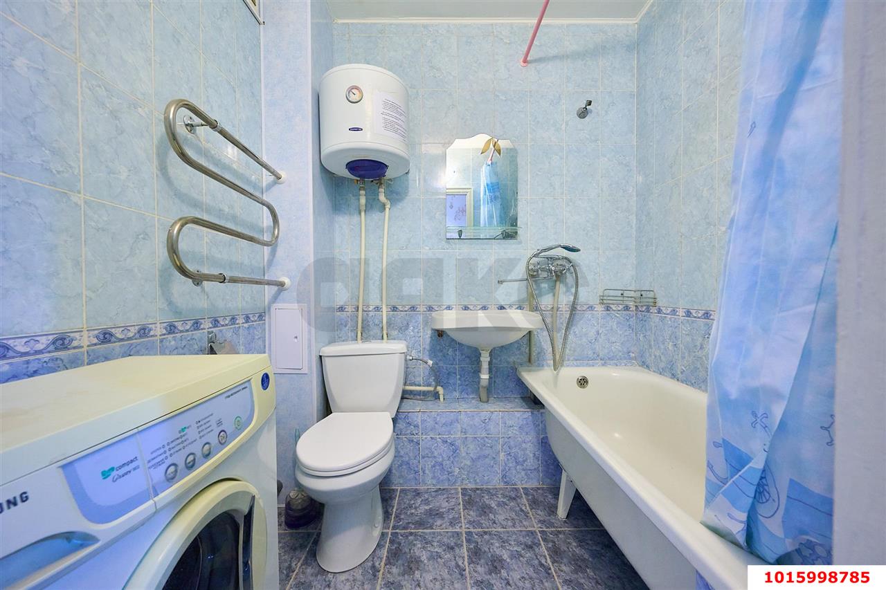 Фото №6: 1-комнатная квартира 36&nbsp;м², 1/5&nbsp;эт. - Краснодар, Прикубанский внутригородской округ, Калинино, мкр. Завод Радиоизмерительных Приборов, ул. Российская, 446/6