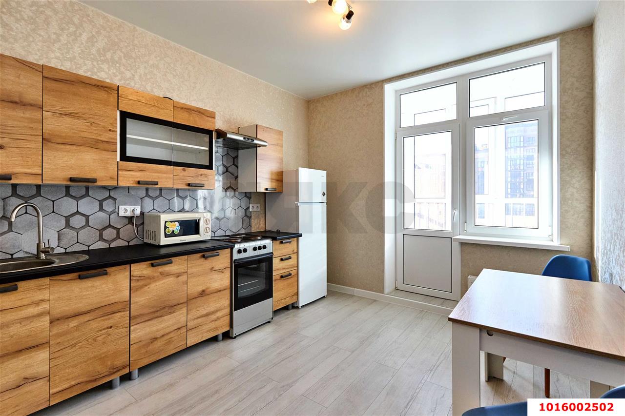 Фото №4: 1-комнатная квартира 39&nbsp;м², 15/22&nbsp;эт. - Краснодар, Прикубанский внутригородской округ, мкр. Достояние, ул. Конгрессная, 33