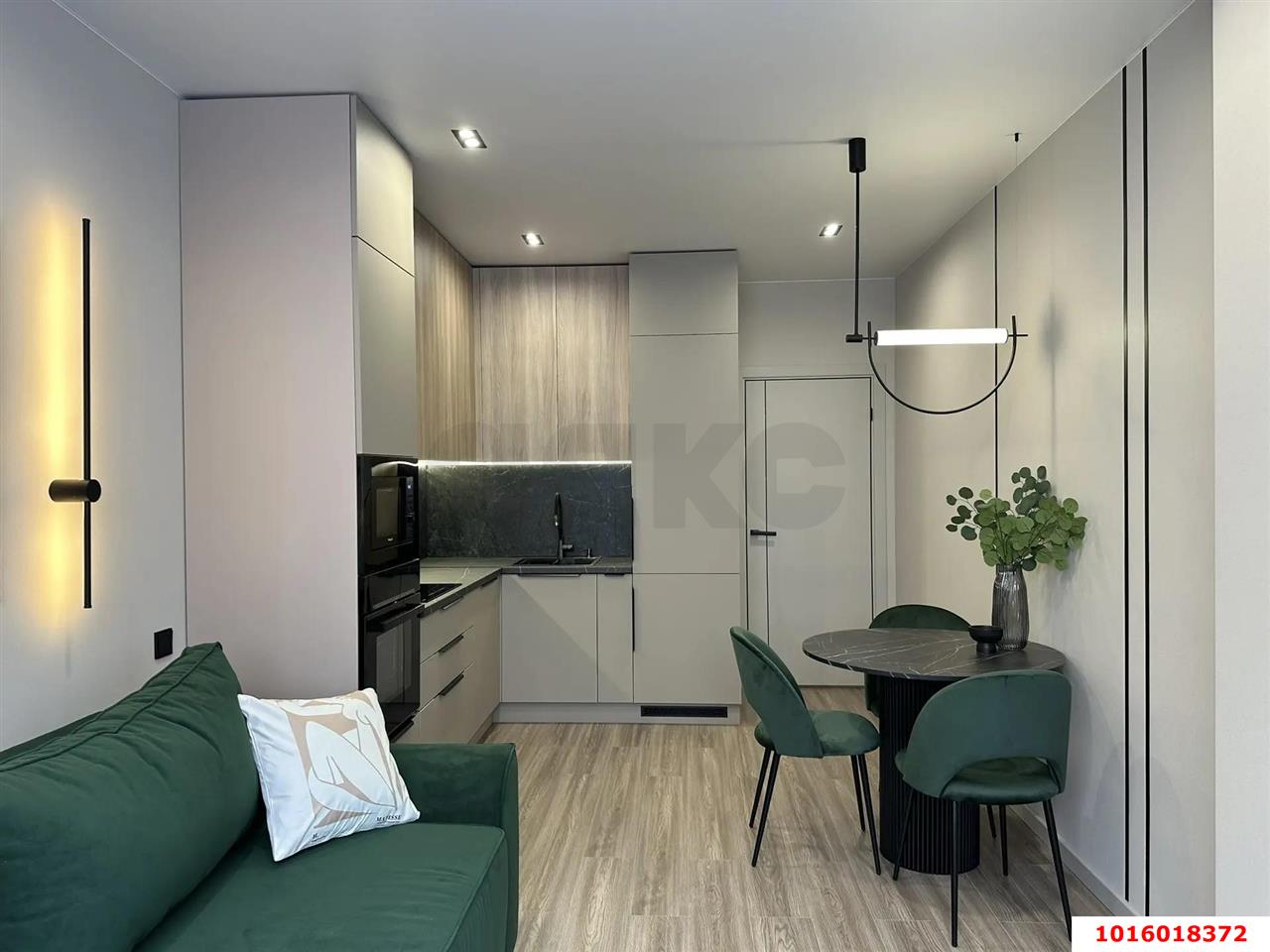 Фото №6: 1-комнатная квартира 50&nbsp;м², 18/24&nbsp;эт. - Краснодар, Карасунский внутригородской округ, Хлопчато-бумажный Комбинат, мкр. жилой комплекс Галактика, ул. Уральская, 71