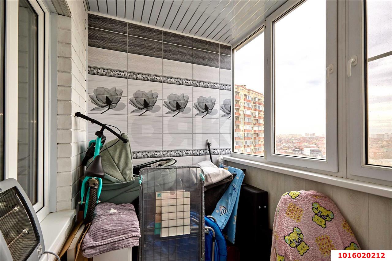 Фото №16: 2-комнатная квартира 59&nbsp;м², 11/16&nbsp;эт. - Краснодар, Прикубанский внутригородской округ, Россинского, мкр. жилой комплекс Видный, ул. Командорская, 3к2