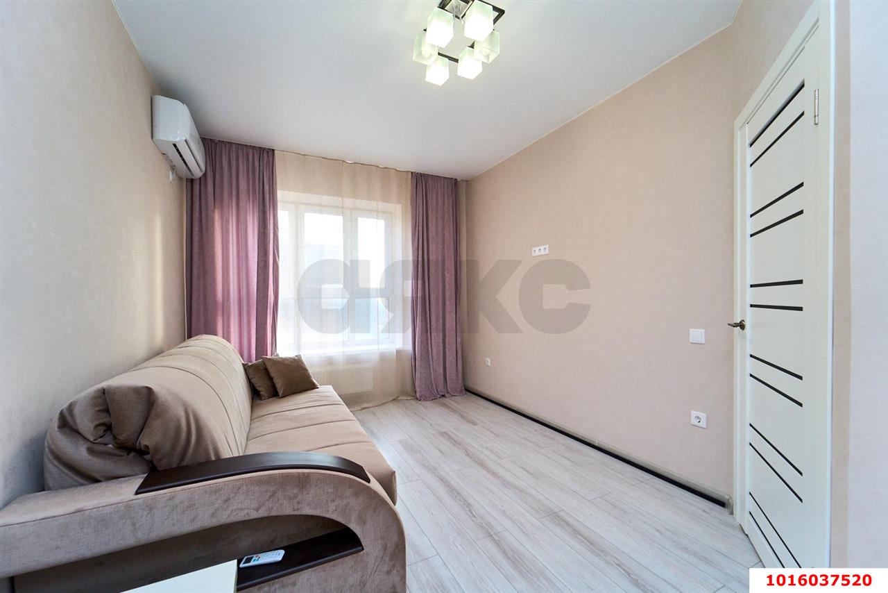 Фото №6: 1-комнатная квартира 32&nbsp;м², 21/24&nbsp;эт. - Краснодар, Прикубанский внутригородской округ, мкр. Достояние, ул. Григория Булгакова, 7к1