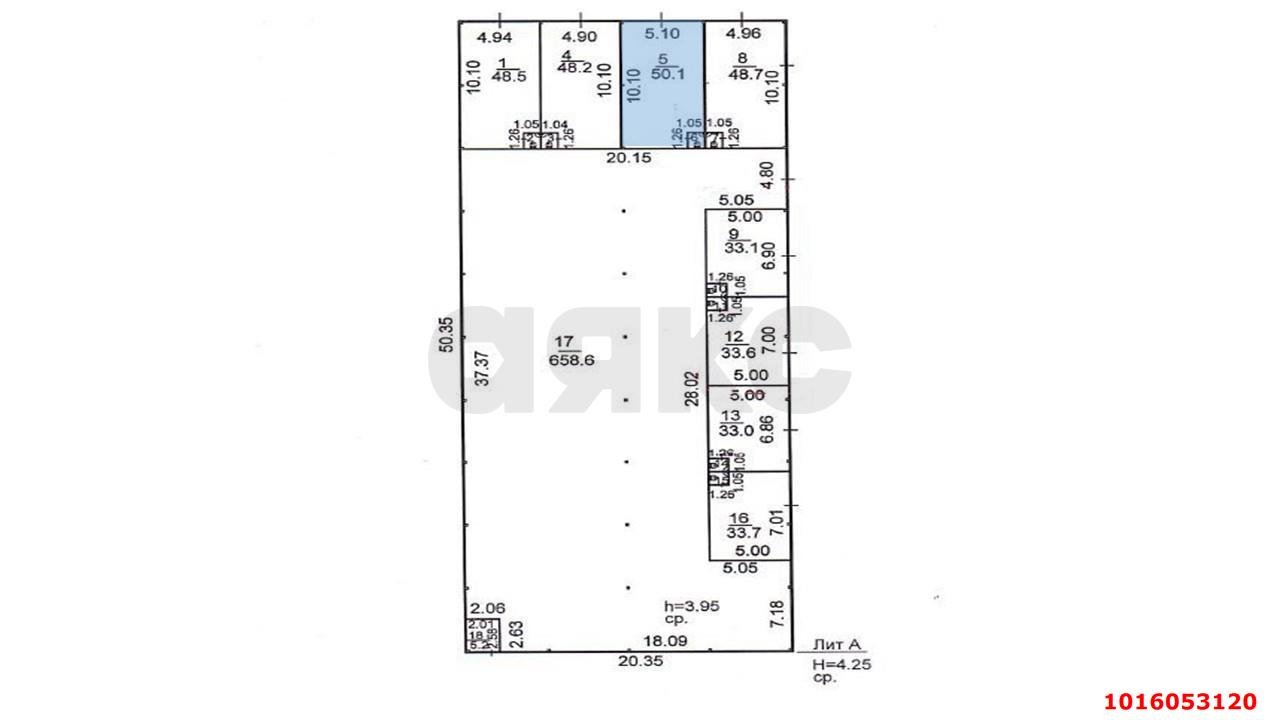 Фото №5: Торговое помещение 51&nbsp;м², 1/1&nbsp;эт. - Новоминская, пер. Запорожский, 15А