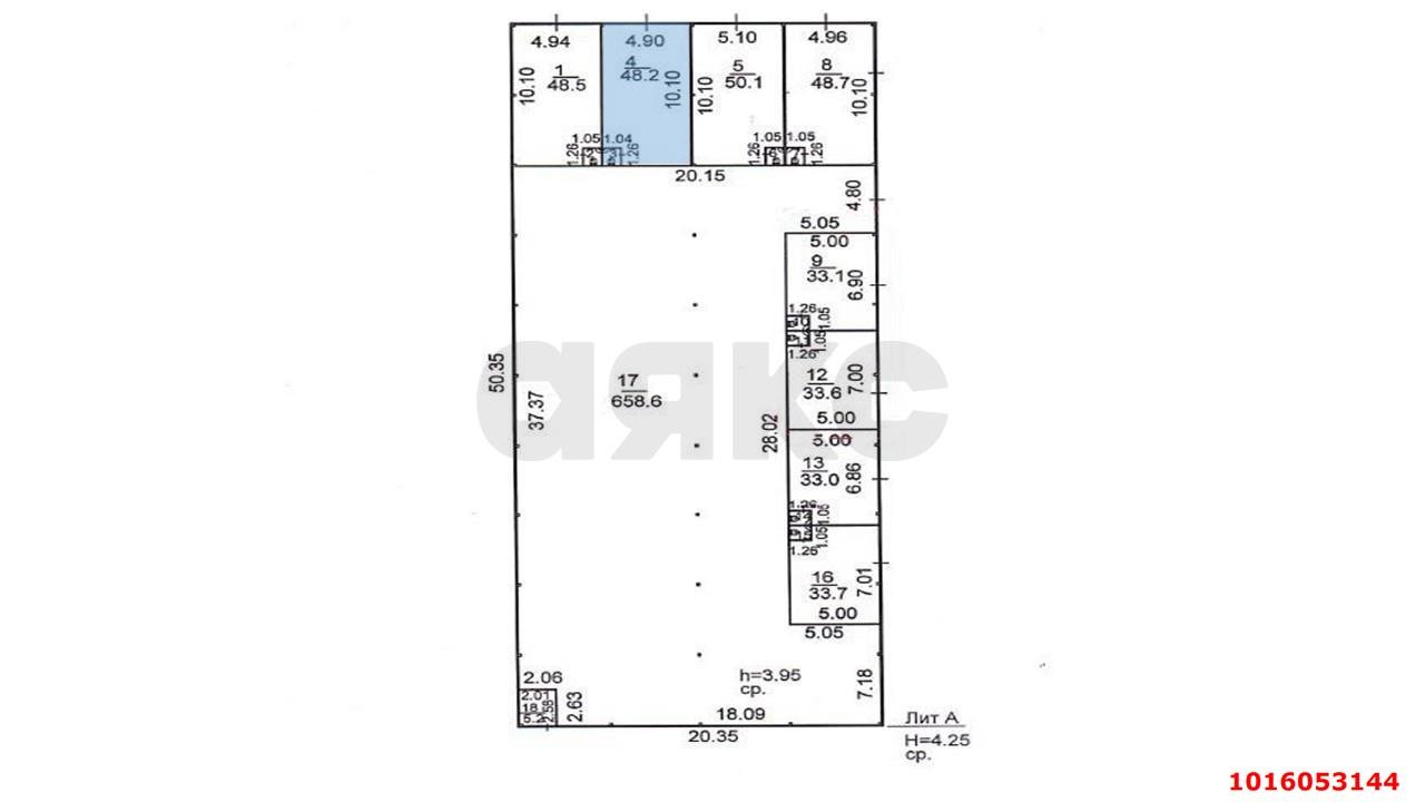 Фото №6: Торговое помещение 49&nbsp;м², 1/1&nbsp;эт. - Новоминская, пер. Запорожский, 15А