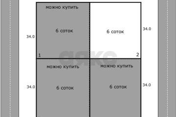 Фото №1: Земельный участок под ИЖС 6 сот. - Копанской, мкр. Прикубанский внутригородской округ, ул. Зеркальная