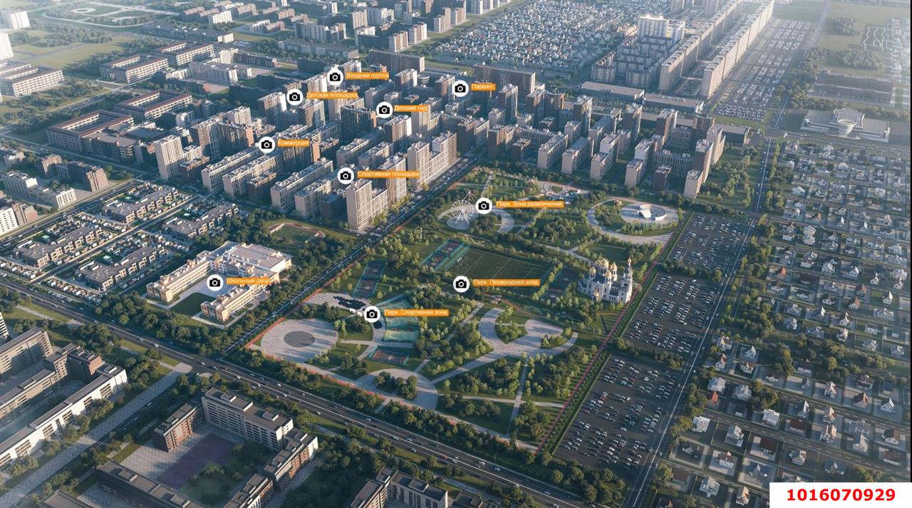 Фото №7: Торговое помещение 45&nbsp;м², 1/16&nbsp;эт. - Краснодар, Прикубанский внутригородской округ, мкр. жилой комплекс Дыхание, ул. Лётчика Позднякова, 2к14